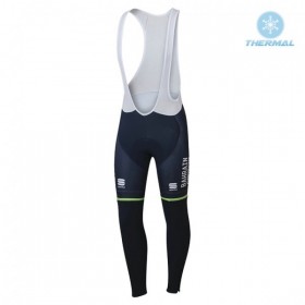 Collant à Bretelles 2018 Bahrain Merida Hiver Thermal Fleece N001